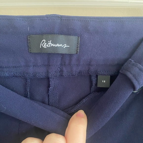 Blue stretchy reitmans dress pants - Picture 2 of 5